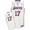 Maillot blanc NBA Lin Swingman Jeremy masculine - Adidas Los Angeles Lakers & remplaçant 17