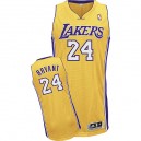 Jersey or de NBA Kobe Bryant authentiques hommes - Adidas Los Angeles Lakers & 24 Accueil