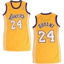 Maillot or NBA Kobe Bryant authentiques femmes - Adidas Los Angeles Lakers & robe 24