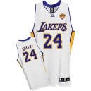 Maillot blanc NBA Kobe Bryant Swingman masculine - Adidas Los Angeles Lakers & 24 finales de rechange