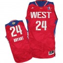 Maillot rouge NBA Kobe Bryant Swingman masculine - Adidas Los Angeles Lakers & 2013 24 All Star