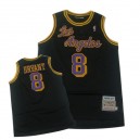 Jersey noir NBA Kobe Bryant Swingman Throwback masculine - Mitchell et Ness Los Angeles Lakers & 8