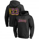 Lakers de Los Angeles Homme LeBron James ^ 23 Pull à capuche noir