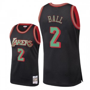 Maillot Lonzo Ball Christmas Classics Swingman de Los Angeles Lakers ^ 2 - Noir