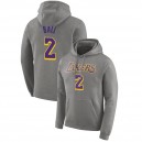 Lonzo Ball ^ 2 Essential Lakers de Los Angeles - Pull à capuche gris