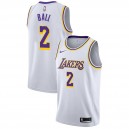 Lonzo Ball ^ 2 Association White Jersey des Lakers de Los Angeles