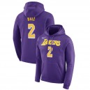 Lonzo Ball de Los Angeles Los Angeles ^ 2 Essential Pullover Purple Hoodie