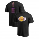 Lonzo Ball de Los Angeles Los Angeles ^ 2 Backer T-shirt noir