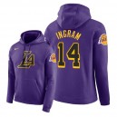 NBA Men Los Angeles Lakers ^ 14 Sweat à capuche Brandon Ingram City Edition - Pourpre