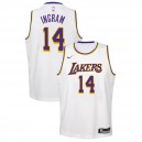 Jeunes Lakers de Los Angeles Brandon Ingram ^ 14 Association White Jersey