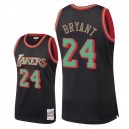 Maillot K24 Bryant Christmas Classics Swingman de Los Angeles Lakers pour hommes - Noir