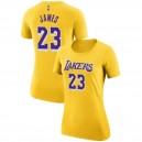 T-shirt LeBron James Femme ^ 23 Icon Performance Gold