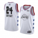 Lakers de Los Angeles ^ 24 Blanc Kobe Bryant 2019 All-Star Game Swingman Terminé Jersey Hommes