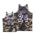 Maillots Mitchell & Ness Lakers de Los Angeles ^ 24 Kobe Bryant Woodland Camo