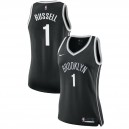 Filets de Brooklyn Femmes D'Angelo Russell ^ 1 Icon Black Jersey