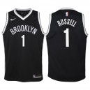 Filets de Brooklyn pour la jeunesse ^ 1 Maillot Swingman Noir D'Angelo Russell - Icon Edition