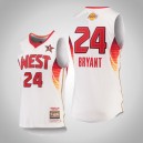 Bryant Lakers Mitchell & Ness Kobe Bryant ^ 24 Maillot Swingman Blanc NBA All-Star 2009