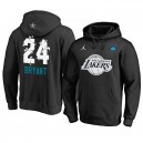 Sweat à capuche All-Star 2019 pour hommes de 24 Kobe Bryant Black de Los Angeles Lakers