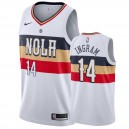 Brandon Ingram New Orleans Pelicans &14 2019-20 Gagné Maillot Homme - Blanc