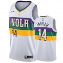 Brandon Ingram New Orleans Pelicans &14 2019-20 City Hommes Maillot - Blanc