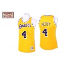 Maillot or NBA Swingman de Byron Scott Throwback masculine - Mitchell et Ness Los Angeles Lakers & 4